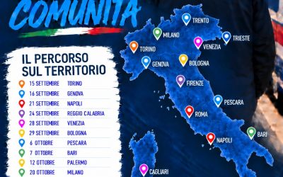 Con la nostra comunità, sul territorio e tra i lavoratori.